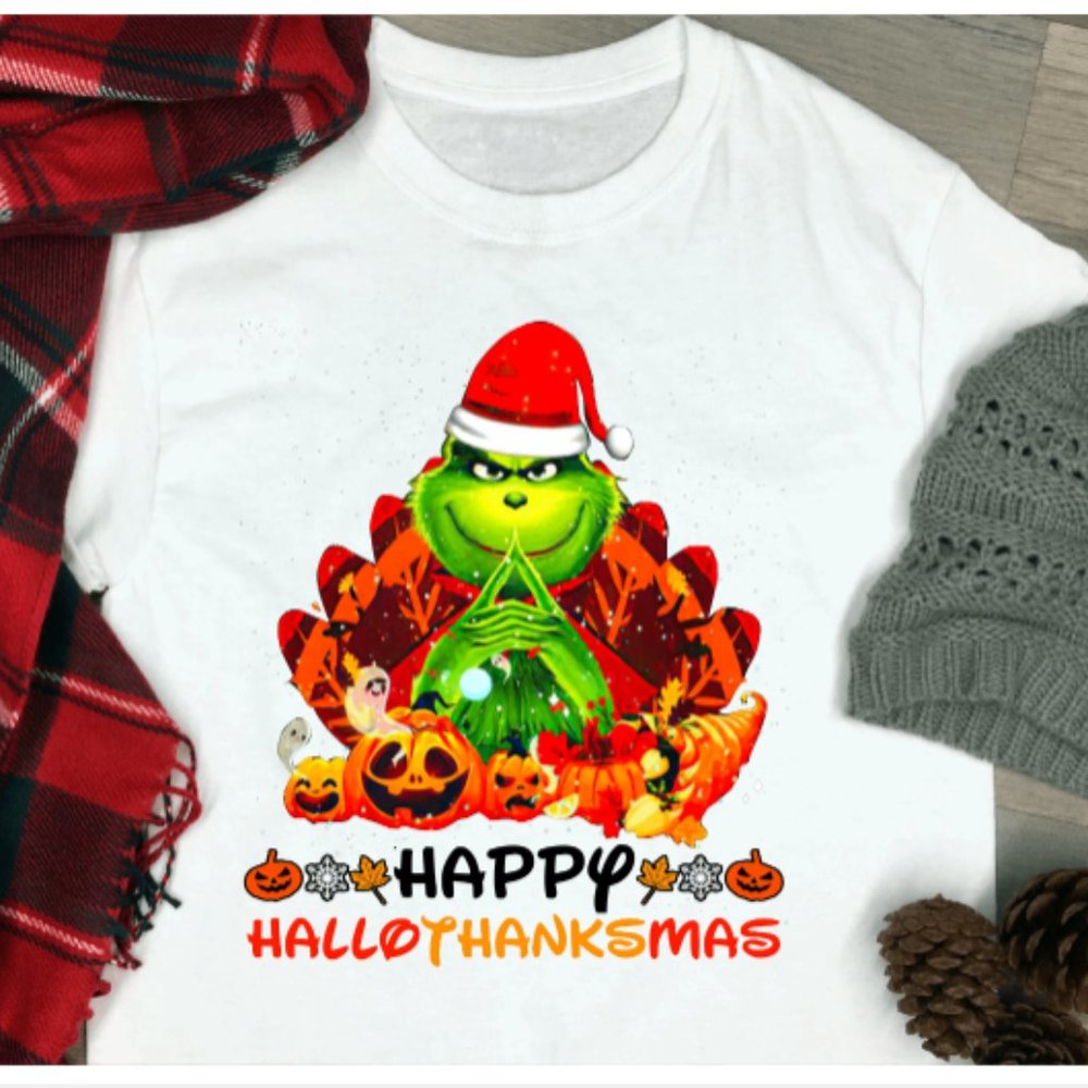 Happy HALLOTHANKSMAS T Shirt
